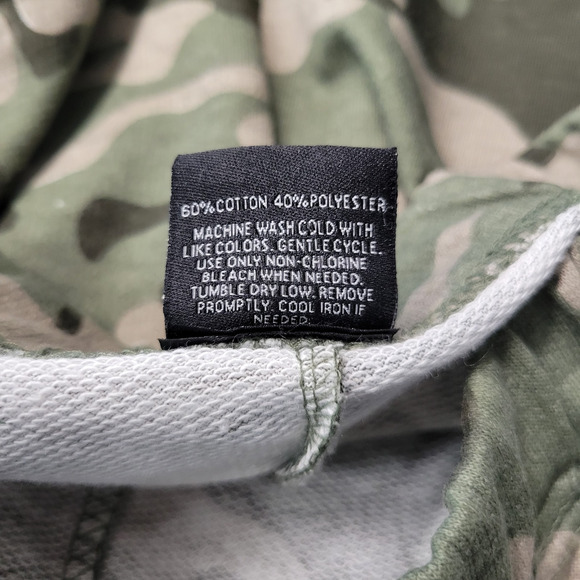 Revolution Pants Boys Medium 10 Camo Green Jogger Lounge Casual Youth Pull On - Picture 7 of 9